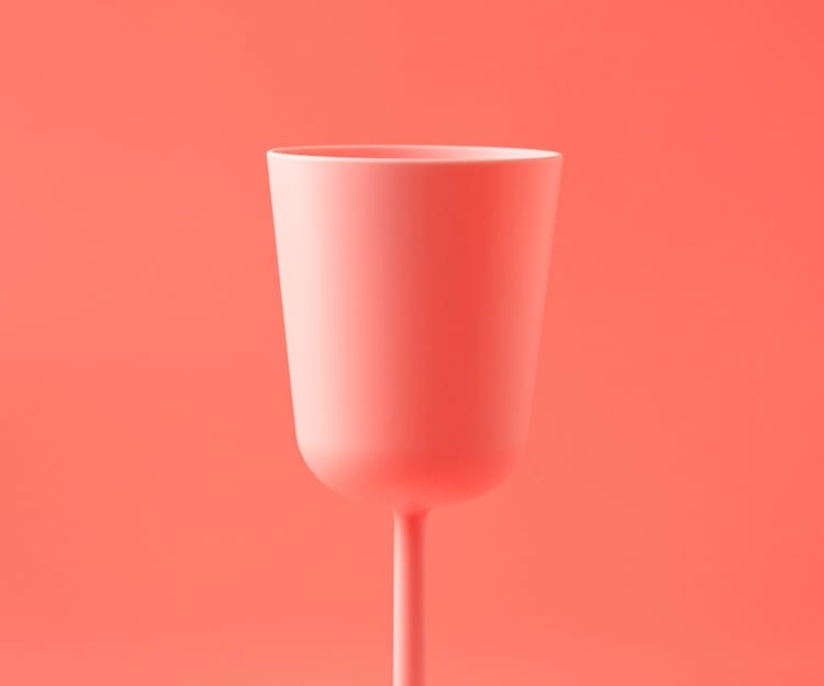 a drinking cup